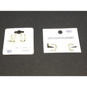 Uncommon James Earrings 2 pr